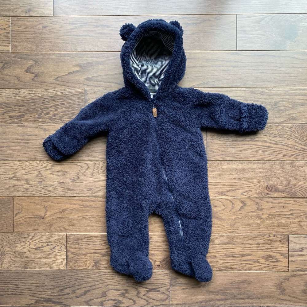 Carter's Navy Fleece Jacket 3 Months